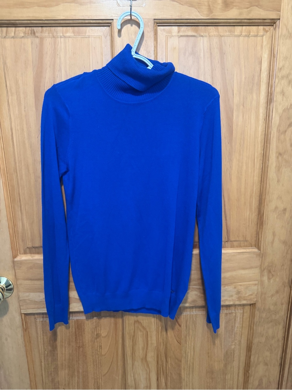 Calvin Klein Royal Blue Turtleneck Sweater